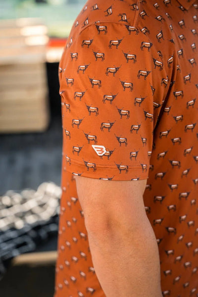 Burlebo By The Horns Performance Polo - Southern Soule Designs
