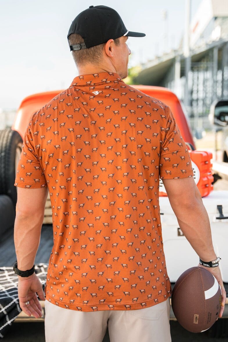 Burlebo By The Horns Performance Polo - Southern Soule Designs
