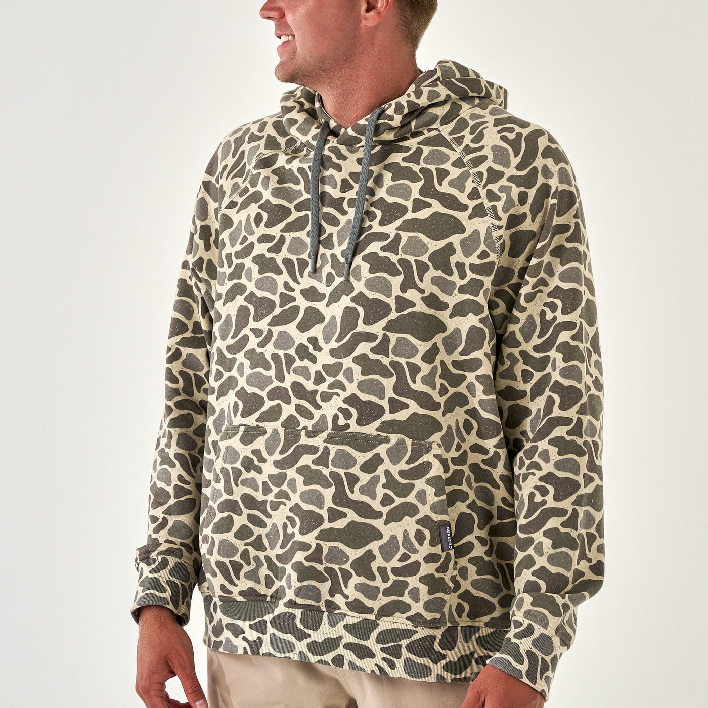 Burlebo Classic Deer Camo Fleece Hoodie - Southern Soule Designs