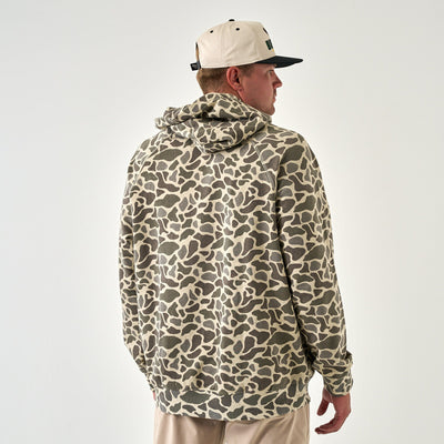 Burlebo Classic Deer Camo Fleece Hoodie - Southern Soule Designs