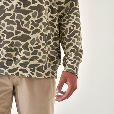 Burlebo Classic Deer Camo Fleece Hoodie - Southern Soule Designs