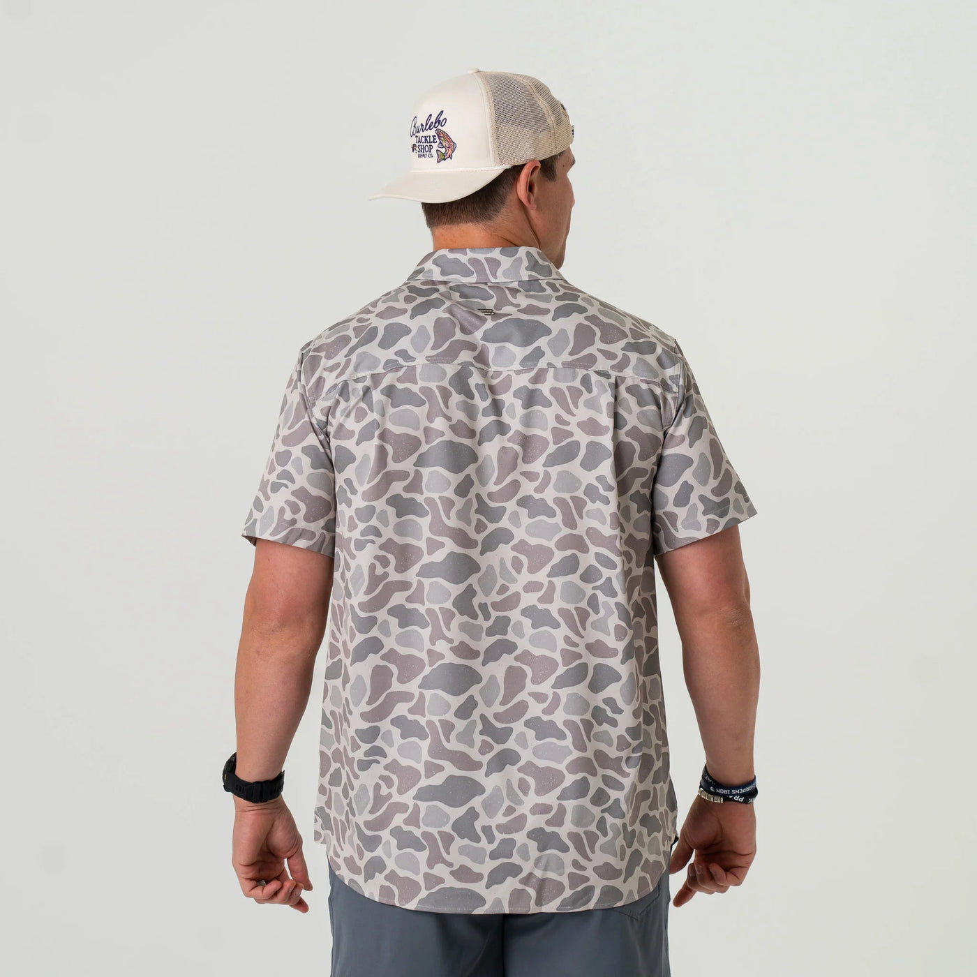 Burlebo Classic Deer Camo Performance Button Up - Southern Soule Designs