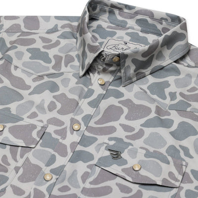 Burlebo Classic Deer Camo Performance Western Shirt - Southern Soule Designs
