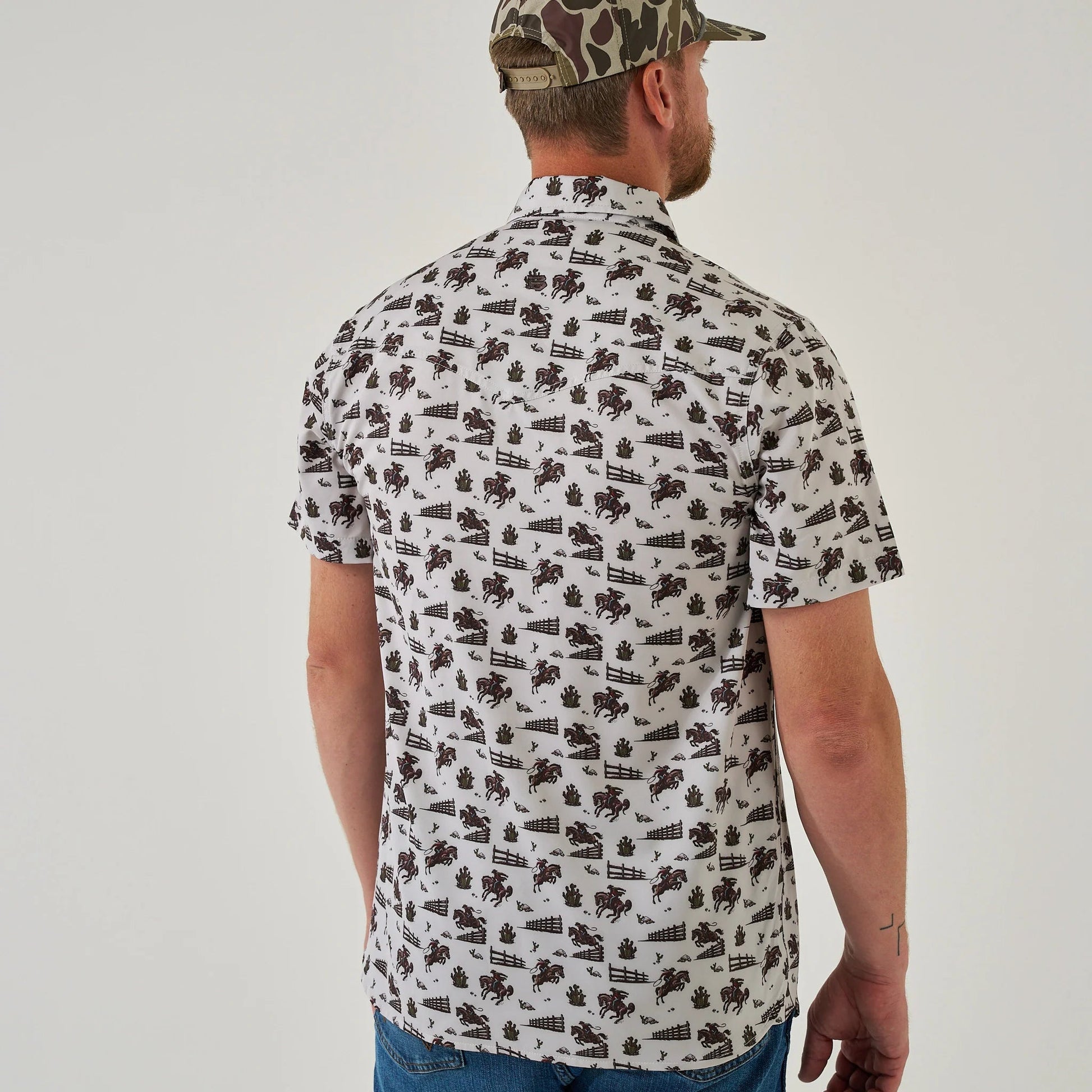 Burlebo Cowboy Country Performance Western Shirt - Southern Soule Designs