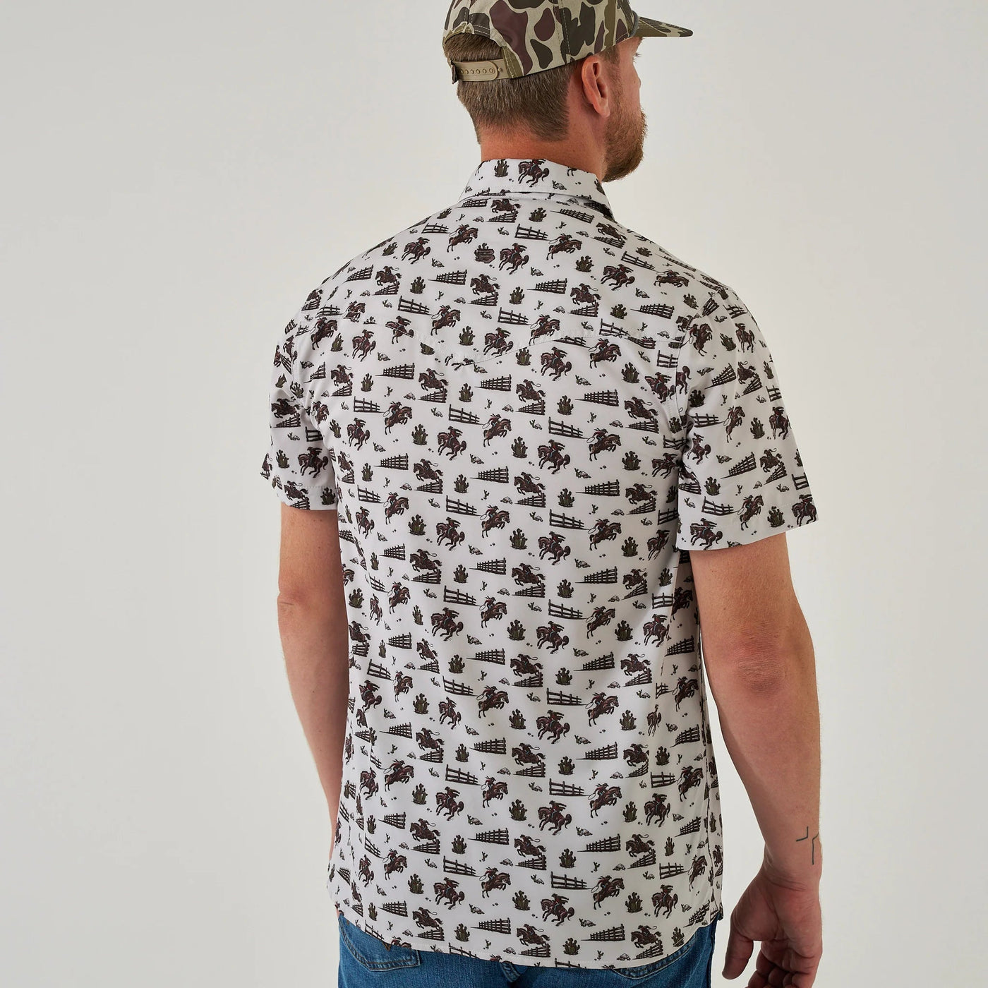 Burlebo Cowboy Country Performance Western Shirt - Southern Soule Designs