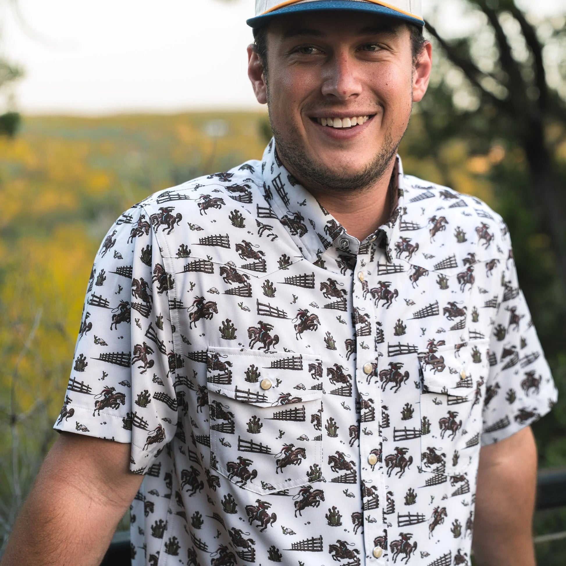 Burlebo Cowboy Country Performance Western Shirt - Southern Soule Designs