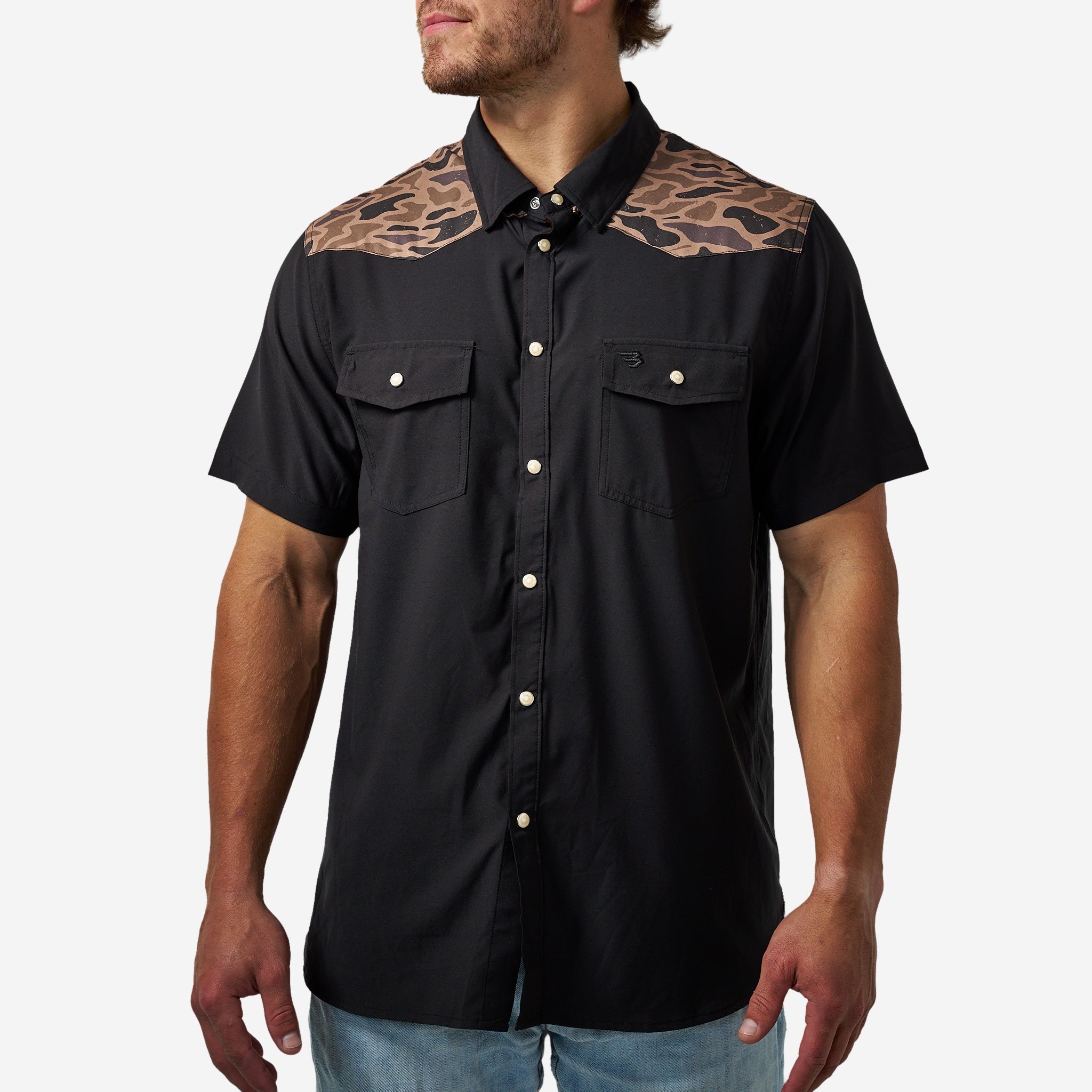 Burlebo Deer SZN Performance Western Shirt - Southern Soule Designs