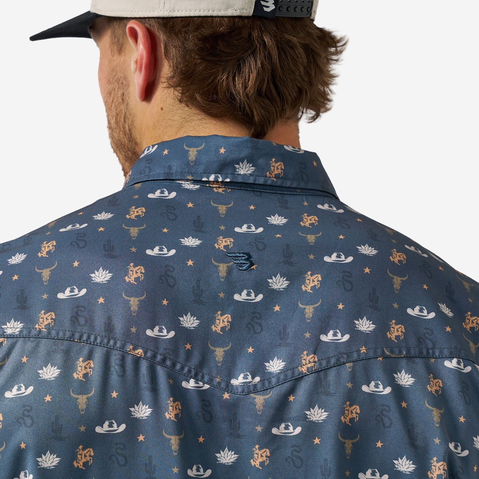 Burlebo Desert Night Performance Western Shirt - Southern Soule Designs