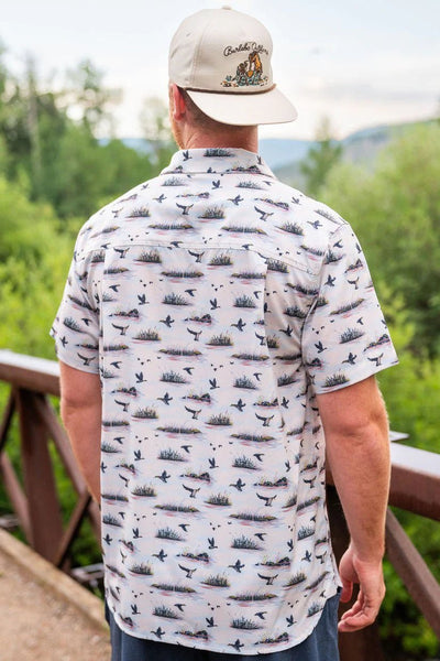 Burlebo Duck Hunt Performance Button Up - Southern Soule Designs