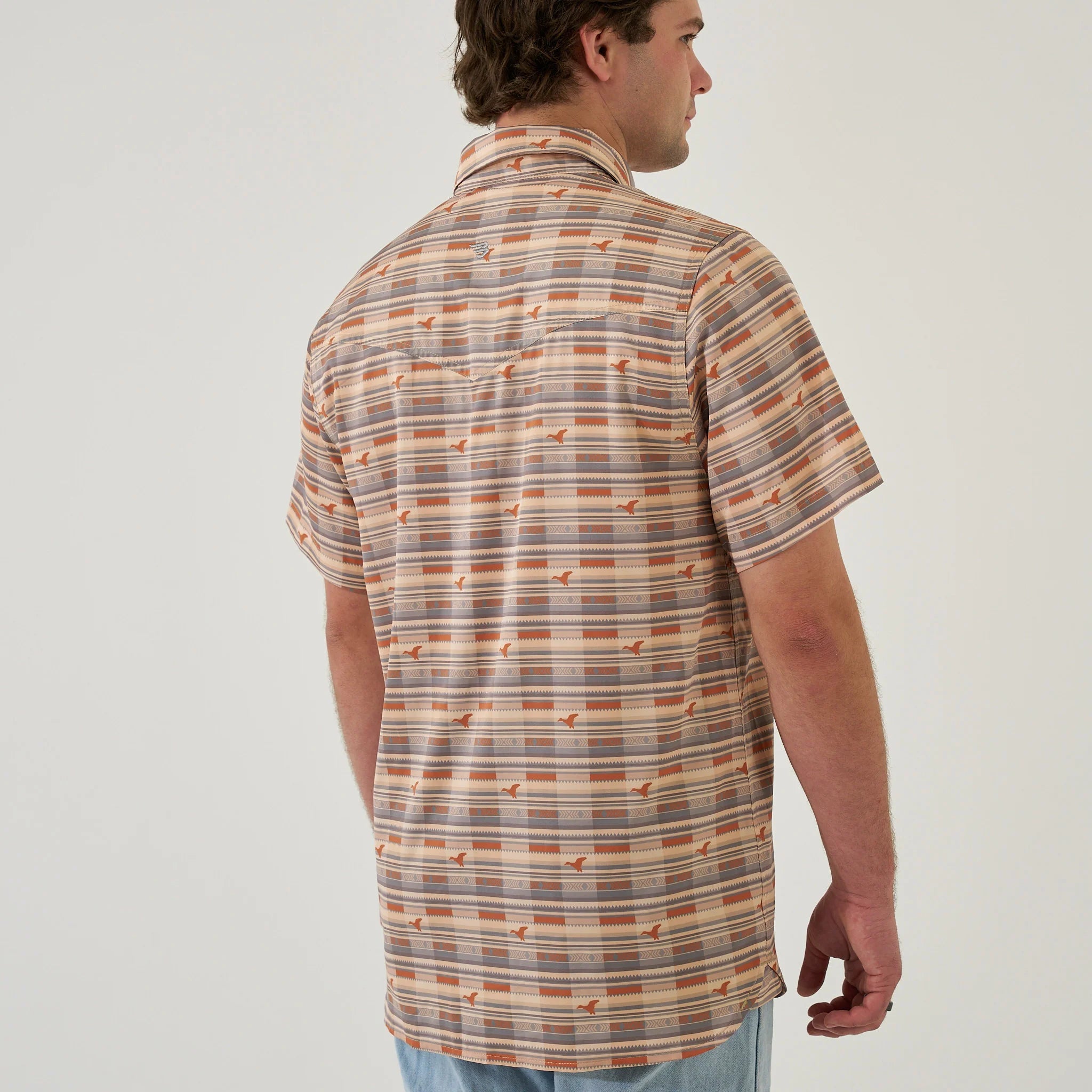 Burlebo Duck Hunter Plaid Performance Western Shirt - Southern Soule Designs