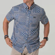Burlebo Duck Paisley Performance Button Up - Southern Soule Designs