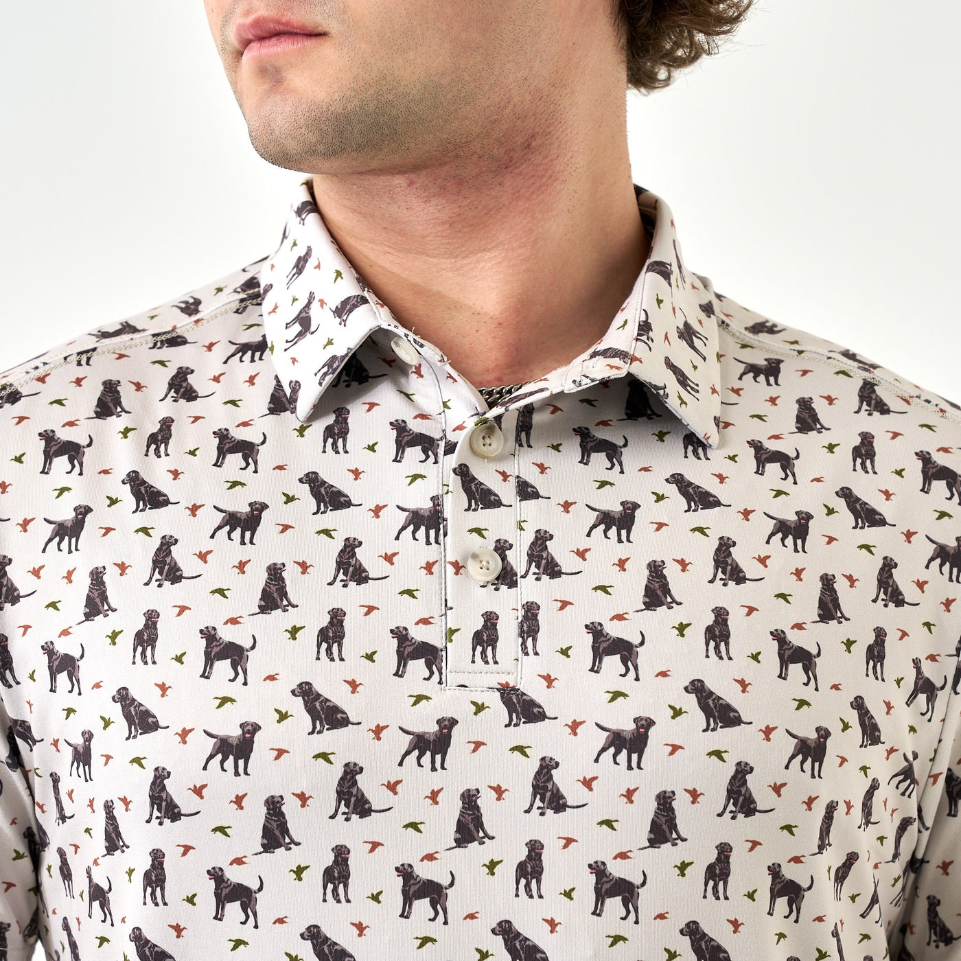 Burlebo Ducks and Dogs Performance Polo - Southern Soule Designs