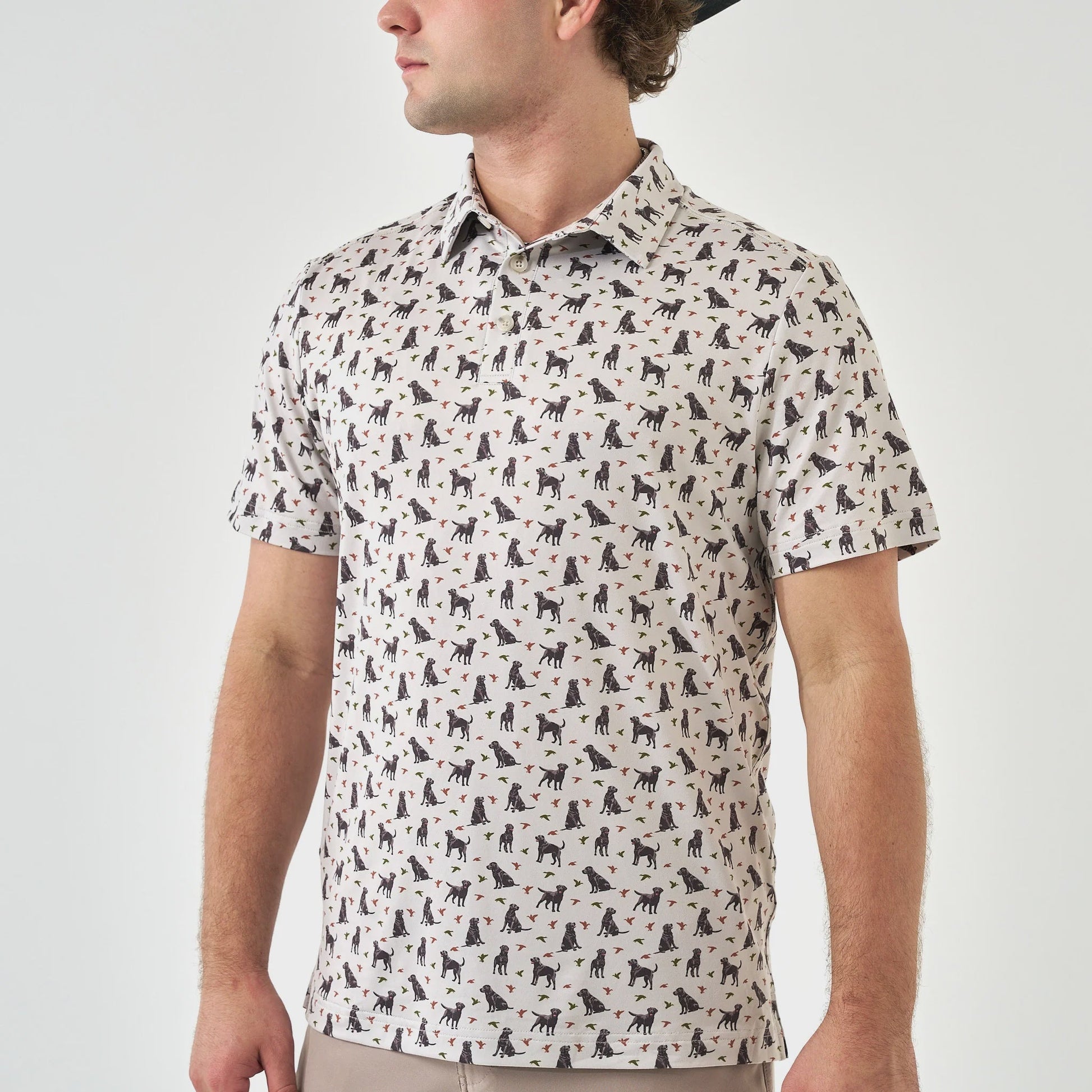 Burlebo Ducks and Dogs Performance Polo - Southern Soule Designs