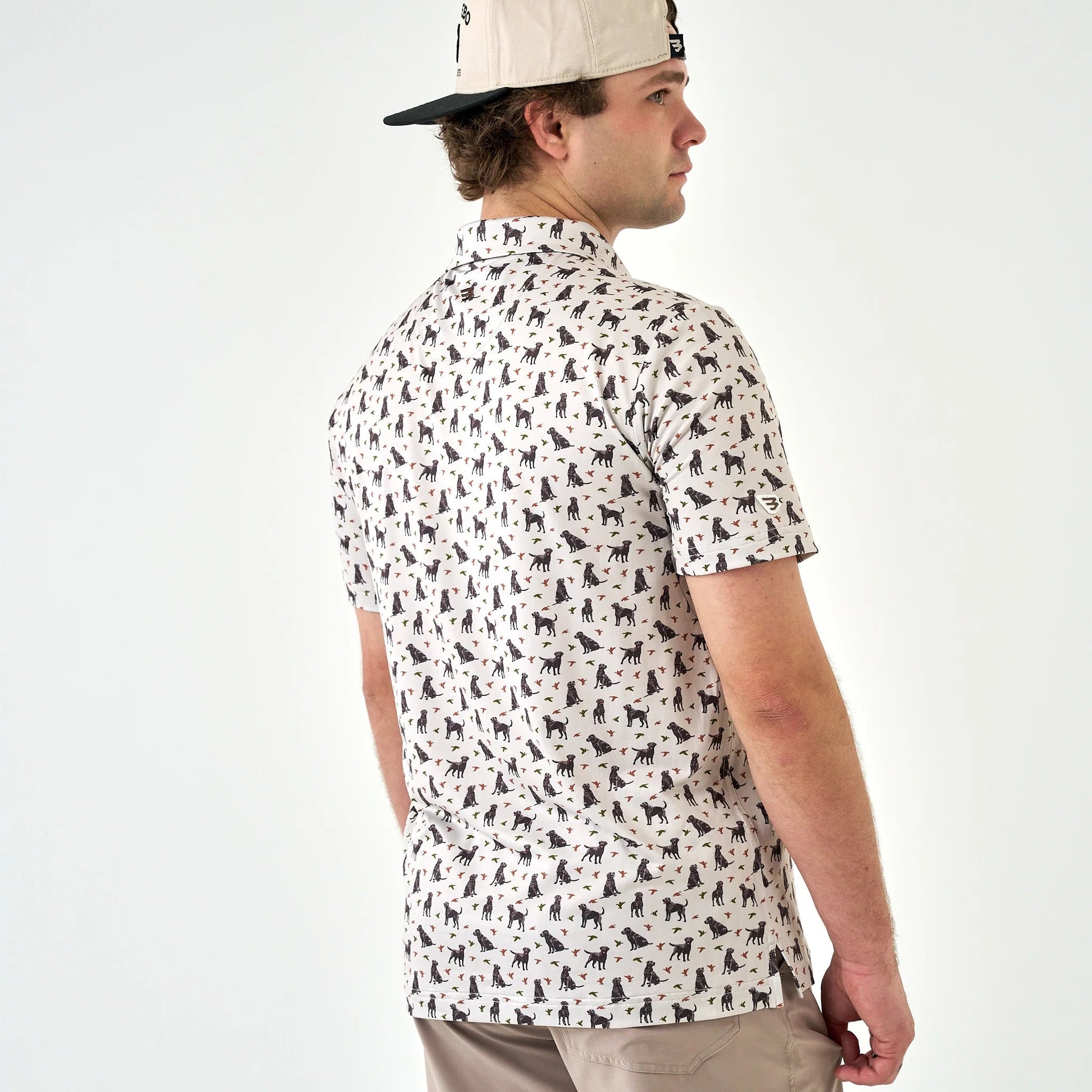 Burlebo Ducks and Dogs Performance Polo - Southern Soule Designs