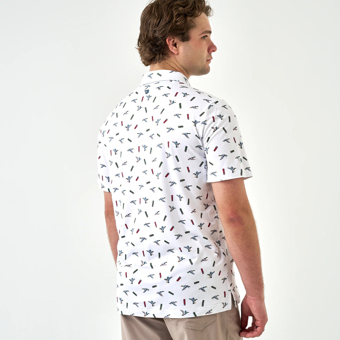 Burlebo Ducks and Shells Performance Polo - Southern Soule Designs