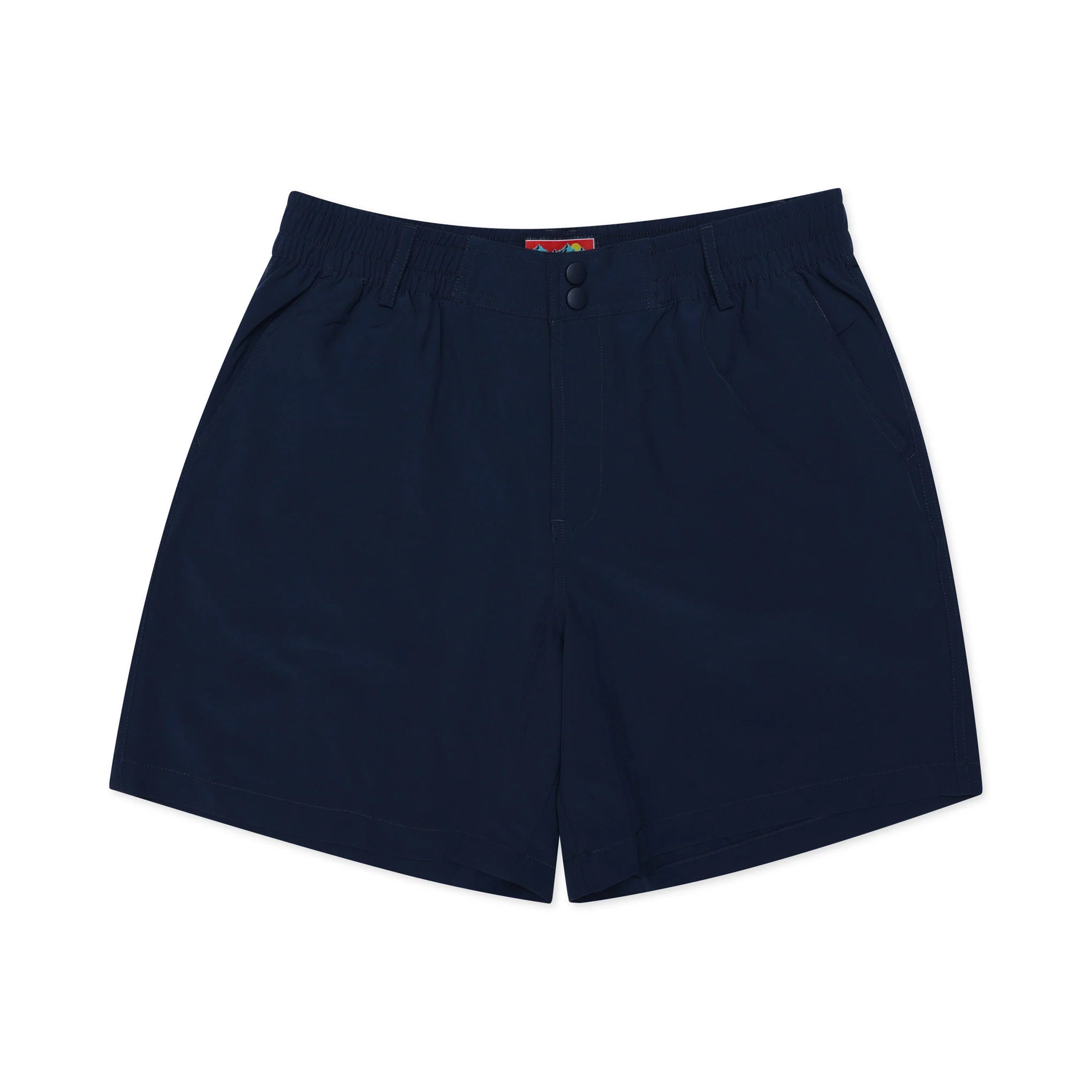 Burlebo Everyday Shorts Deep Water Navy - Mayan Pocket - Southern Soule Designs