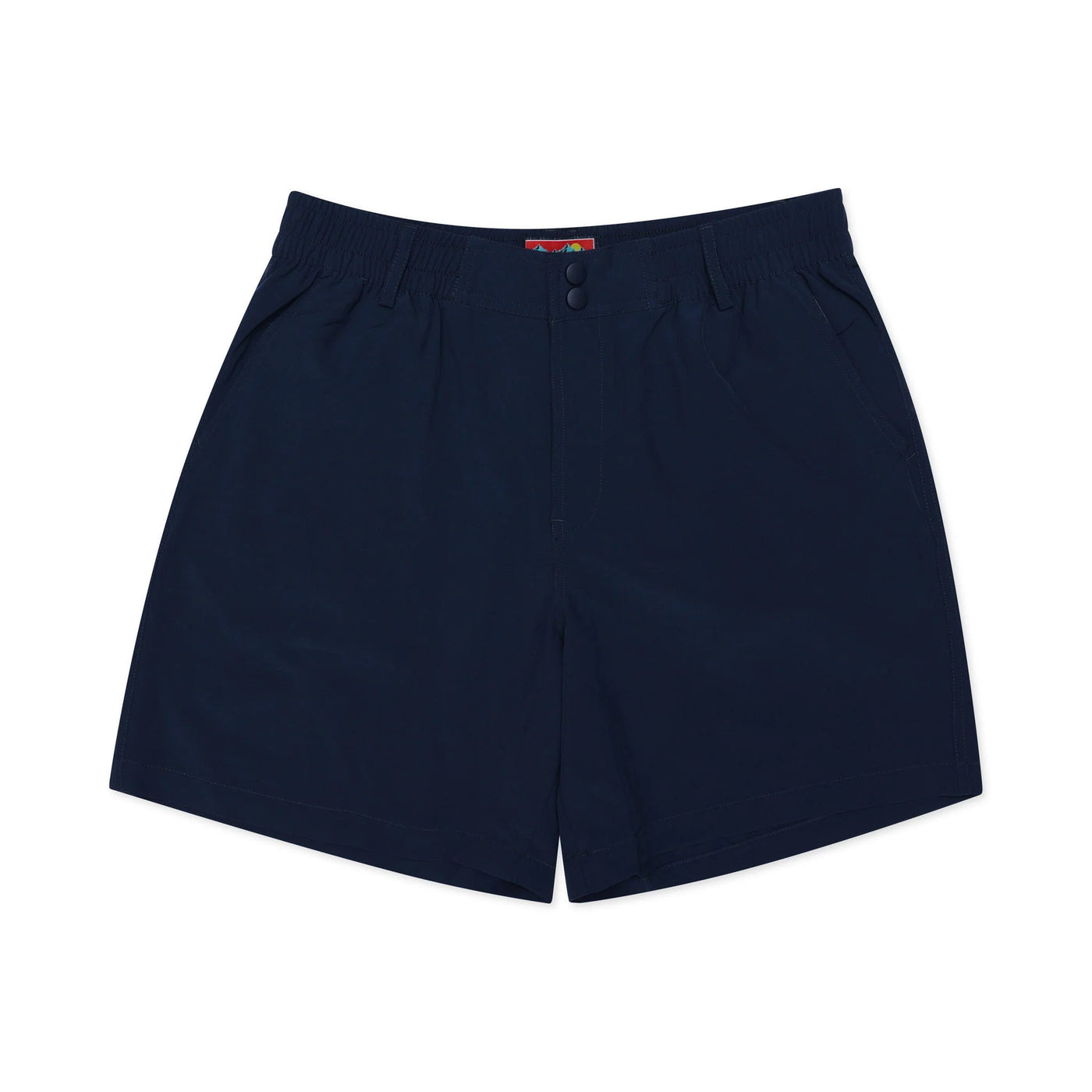 Burlebo Everyday Shorts Deep Water Navy - Mayan Pocket - Southern Soule Designs