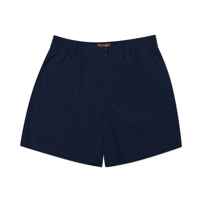 Burlebo Everyday Shorts Deep Water Navy - Mayan Pocket - Southern Soule Designs