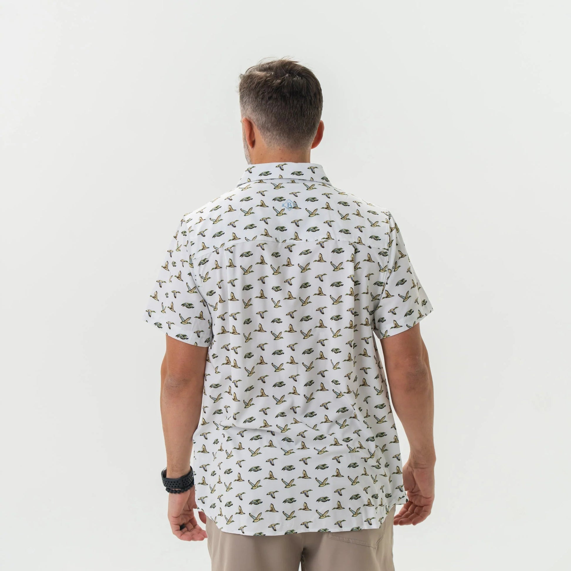 Burlebo Flying Mallard Performance Button Up - Southern Soule Designs