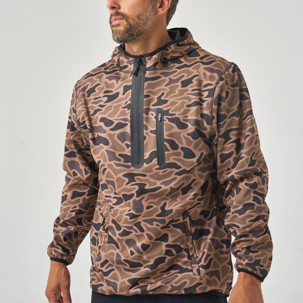 Burlebo Gauge Camo Duke Tech Mid Layer - Southern Soule Designs