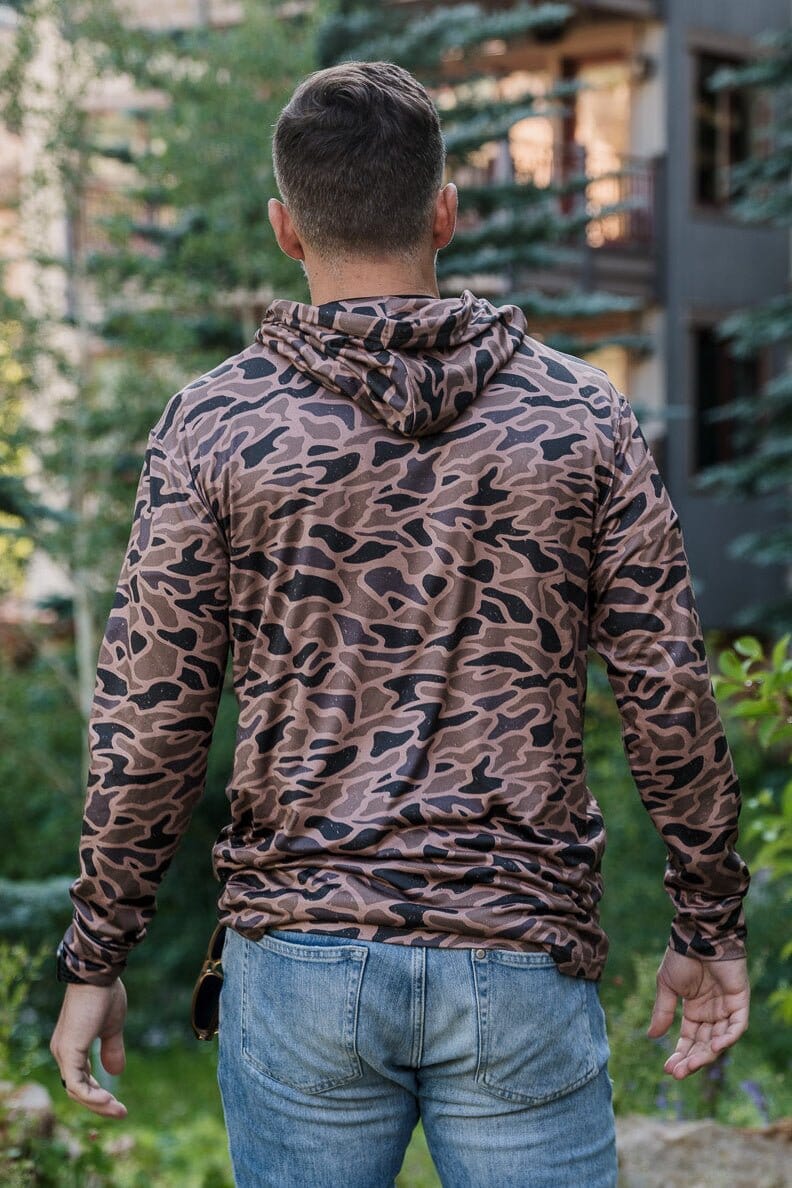 Burlebo Gauge Camo Performance Hoodie - Southern Soule Designs