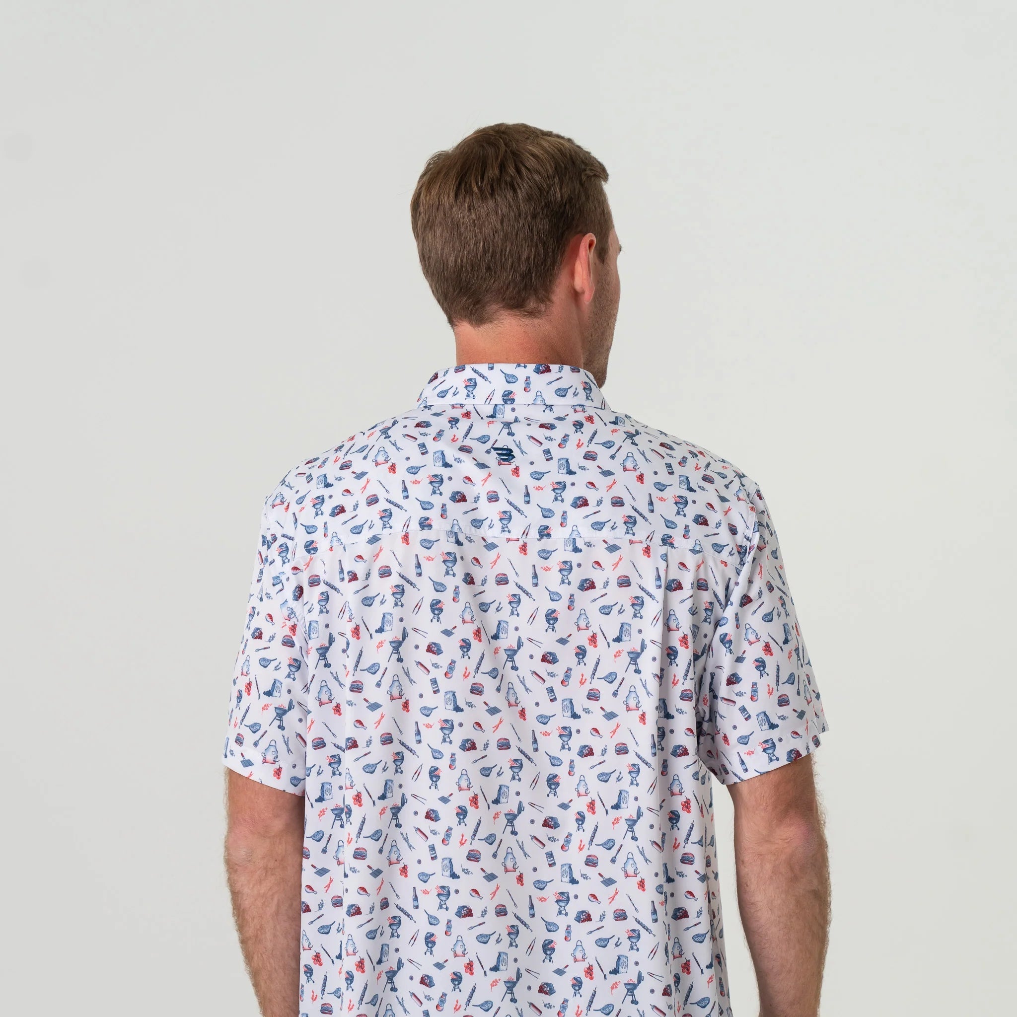 Burlebo Grillmaster Performance Button Up - Southern Soule Designs