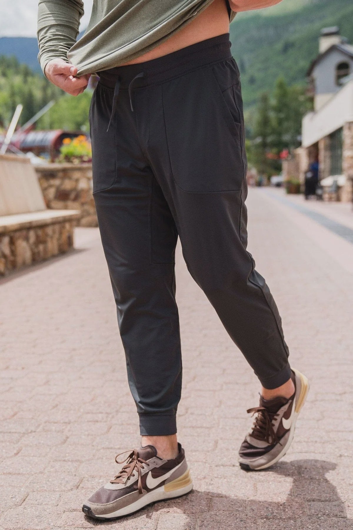 Burlebo Gunmetal Grey Performance Jogger - Southern Soule Designs