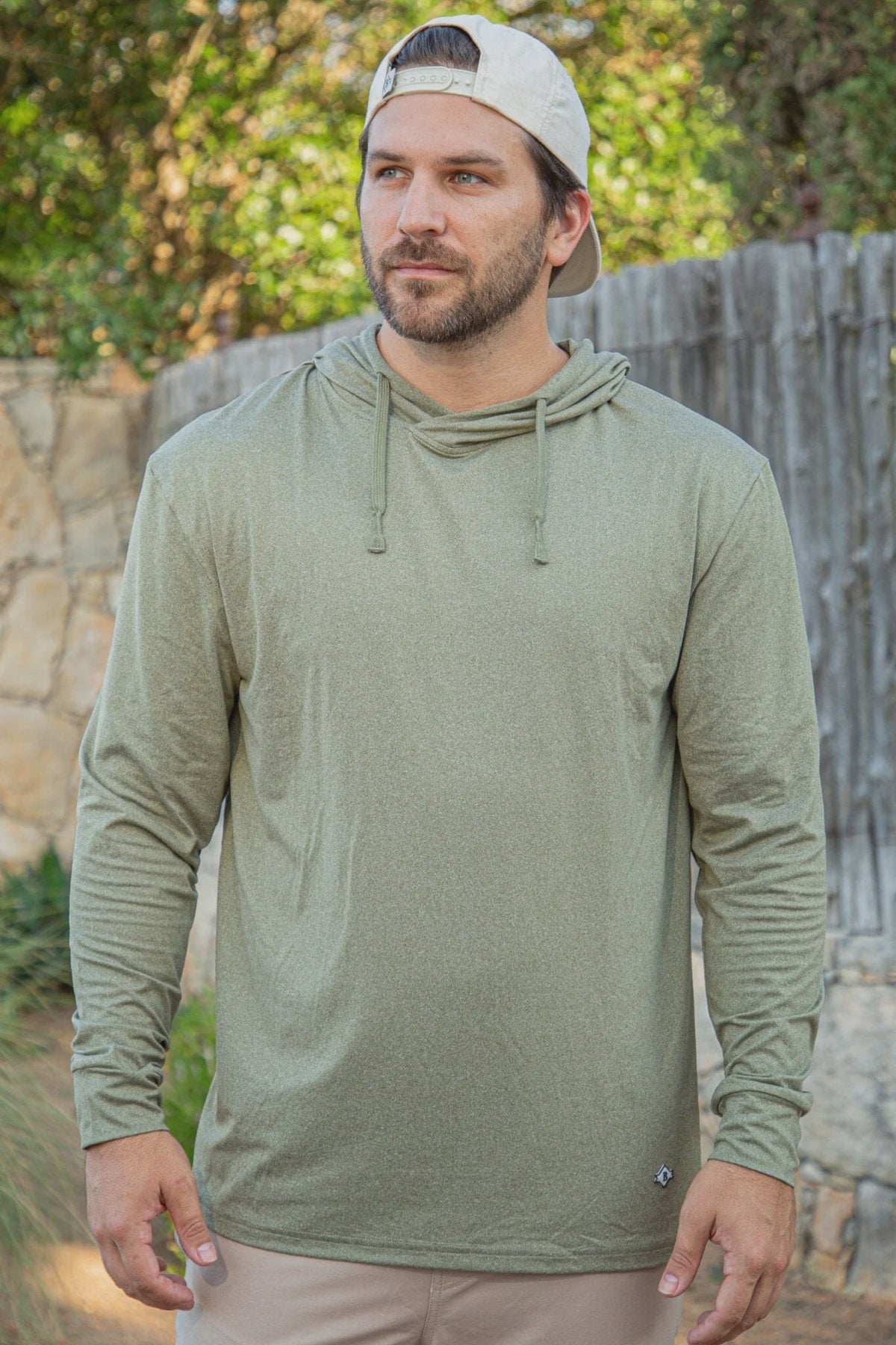 Burlebo Heater Sage Performance Hoodie - Southern Soule Designs