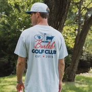 Burlebo Heather Ash Grey Golf Club Short Sleeve Tee - Southern Soule Designs