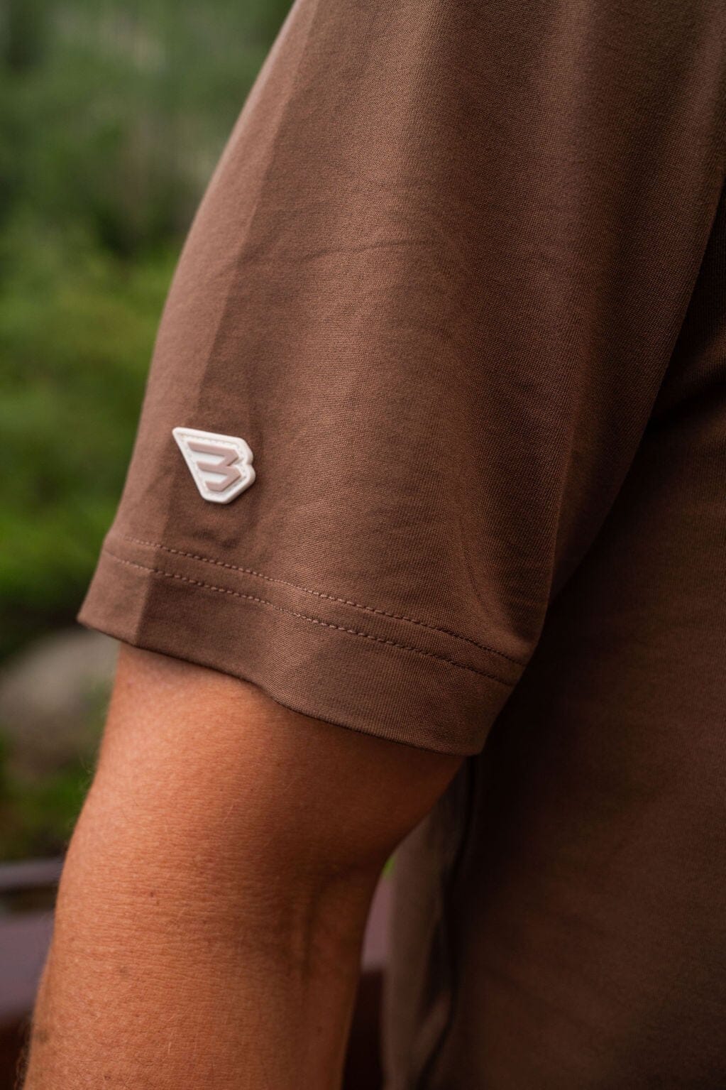 Burlebo Heather Brown Performance Polo - Southern Soule Designs