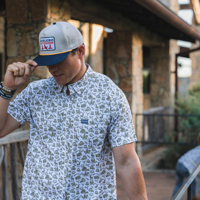 Burlebo Into The Wild Performance Button Up - Southern Soule Designs