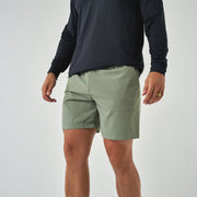 Burlebo Light Sage Everyday Shorts Brush Country Pocket - Southern Soule Designs