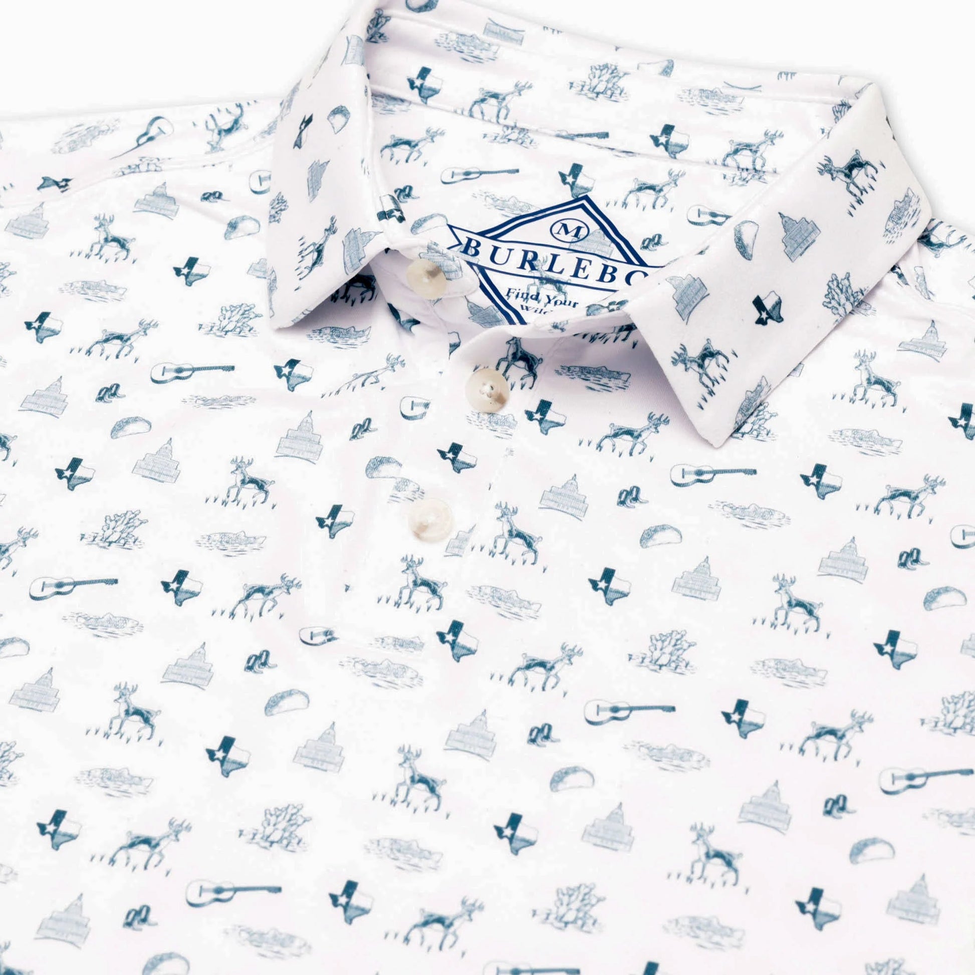Burlebo Lone Star State Performance Polo - Southern Soule Designs