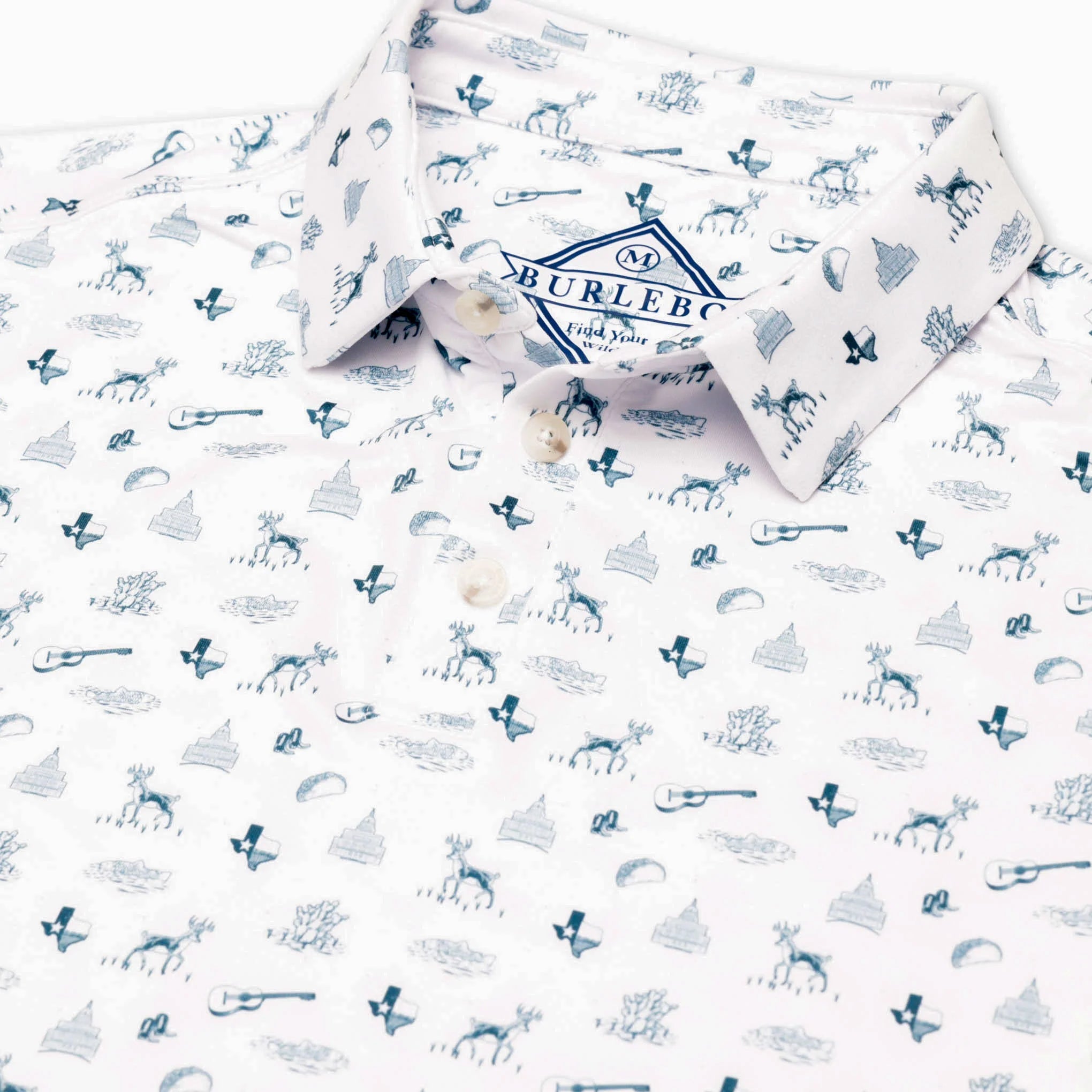 Burlebo Lone Star State Performance Polo - Southern Soule Designs