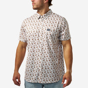 Burlebo Mallards Flying In Performance Button Up - Southern Soule Designs