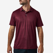 Burlebo Maroon Vintage Helmets Performance Polo - Southern Soule Designs