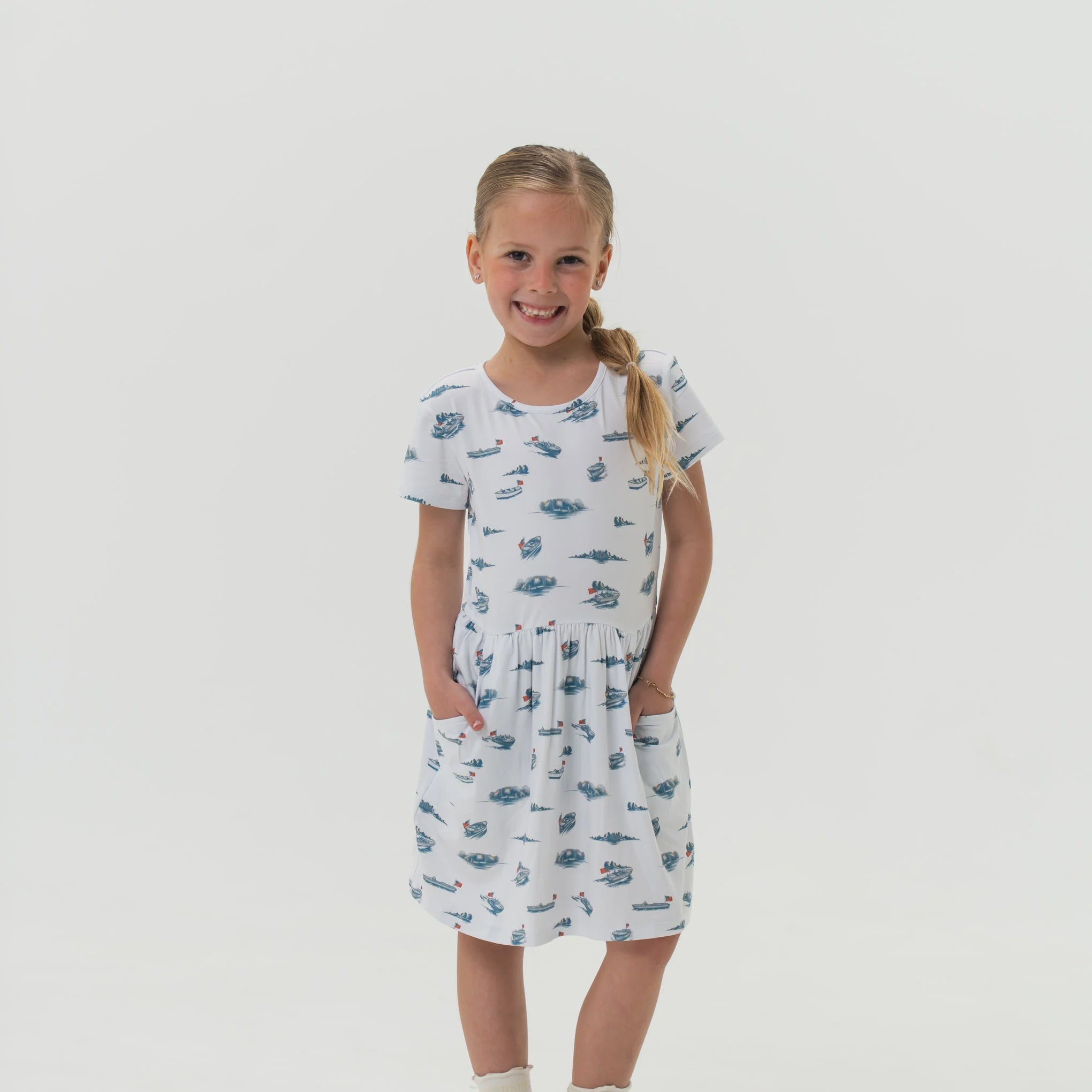 Burlebo Moxie Dress - Lake Weekend - Southern Soule Designs