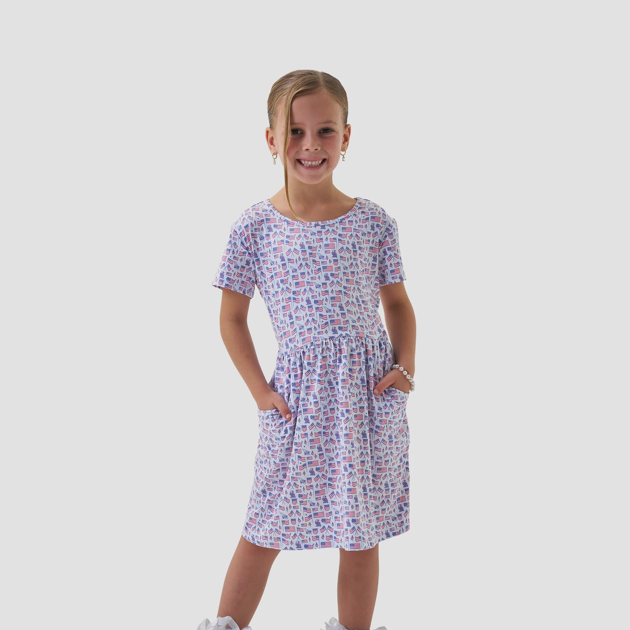 Burlebo Moxie Dress - Old Glory - Southern Soule Designs