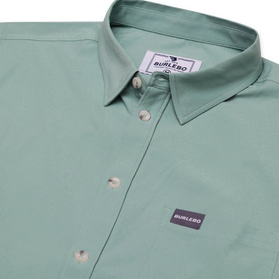 Burlebo Ocean Swell Performance Button Up - Southern Soule Designs