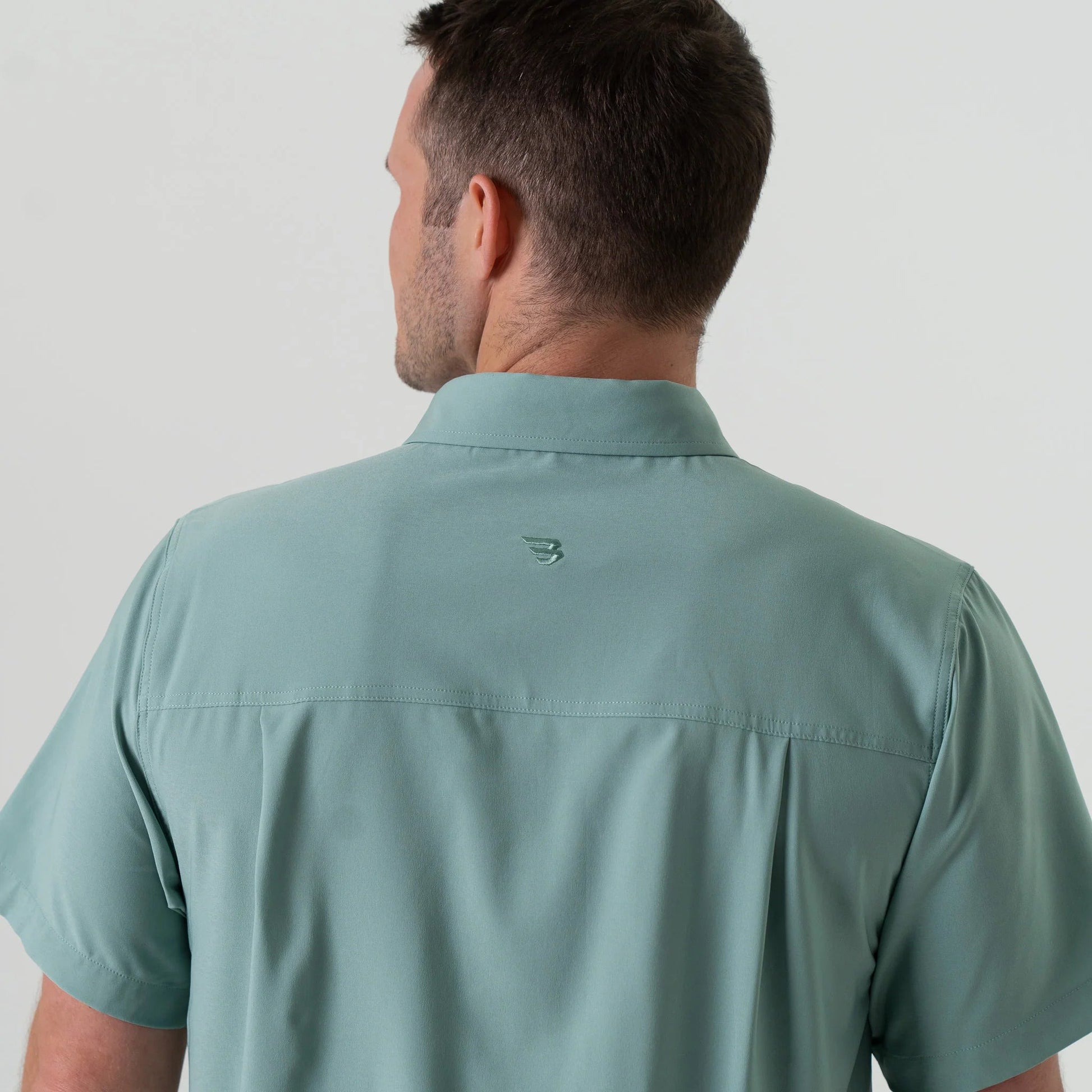 Burlebo Ocean Swell Performance Button Up - Southern Soule Designs