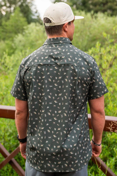 Burlebo On the Fly Performance Button Up - Southern Soule Designs