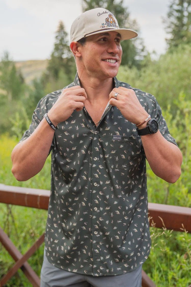 Burlebo On the Fly Performance Button Up - Southern Soule Designs