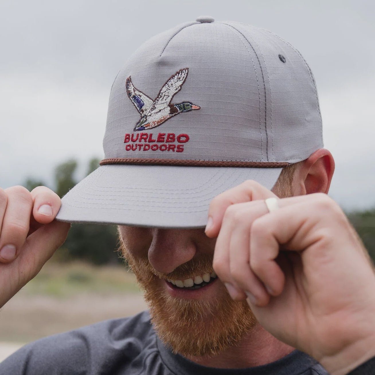 Burlebo Outdoors Grey Cap - Southern Soule Designs