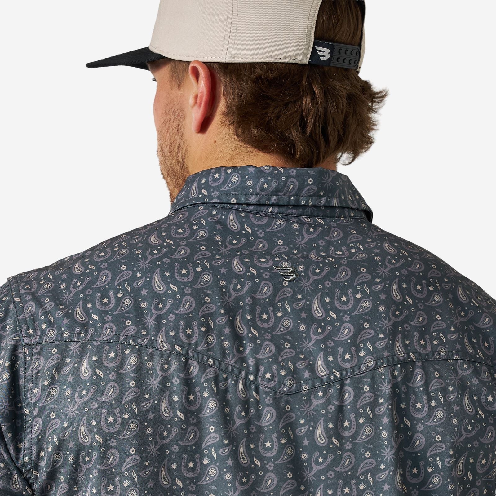 Burlebo Paisley Spurs Performance Western Shirt - Southern Soule Designs