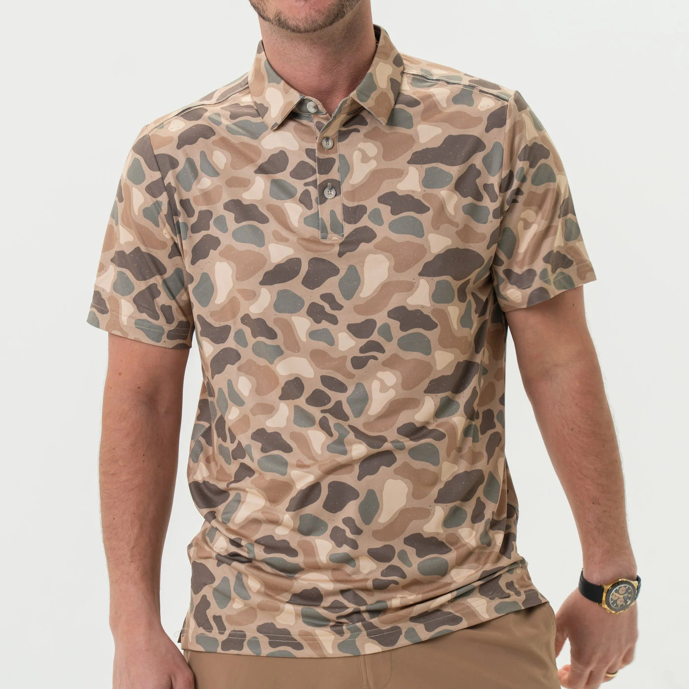 Burlebo Pintail Camo Performance Polo - Southern Soule Designs