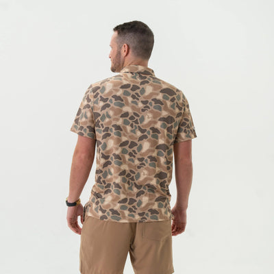 Burlebo Pintail Camo Performance Polo - Southern Soule Designs