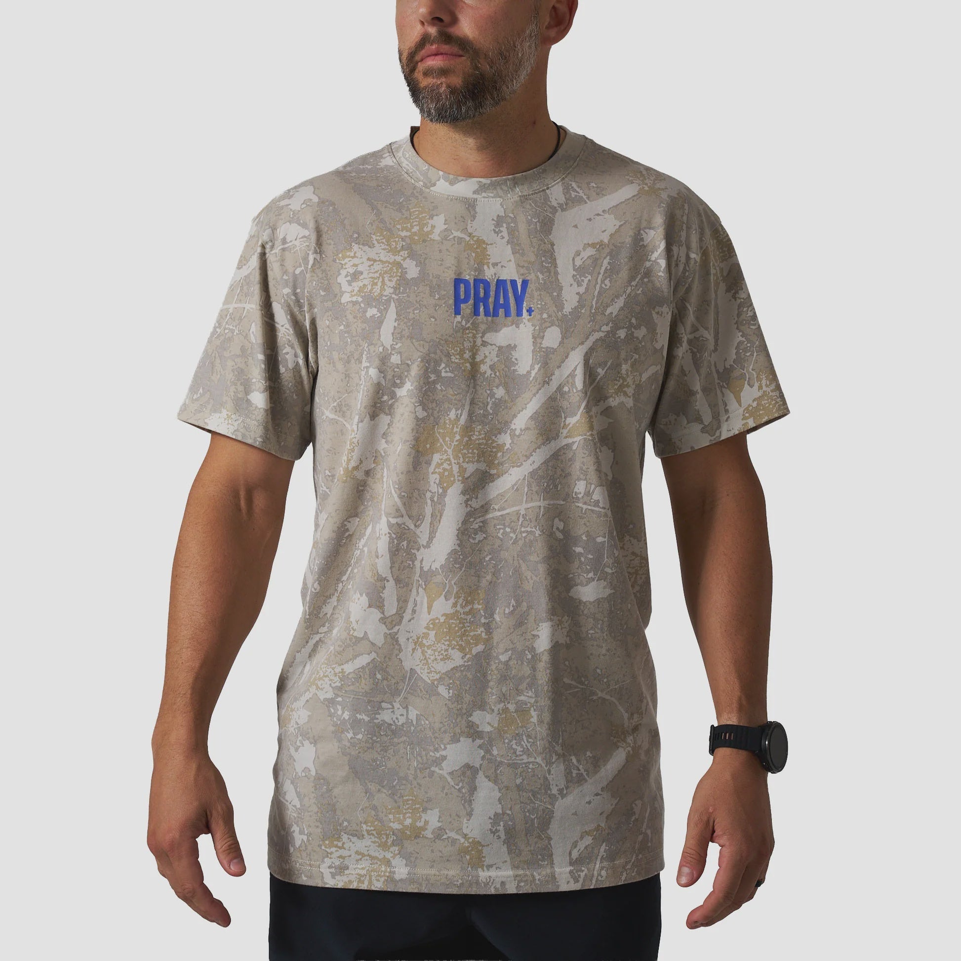 Burlebo Pray Drifter Camo Tee - Southern Soule Designs