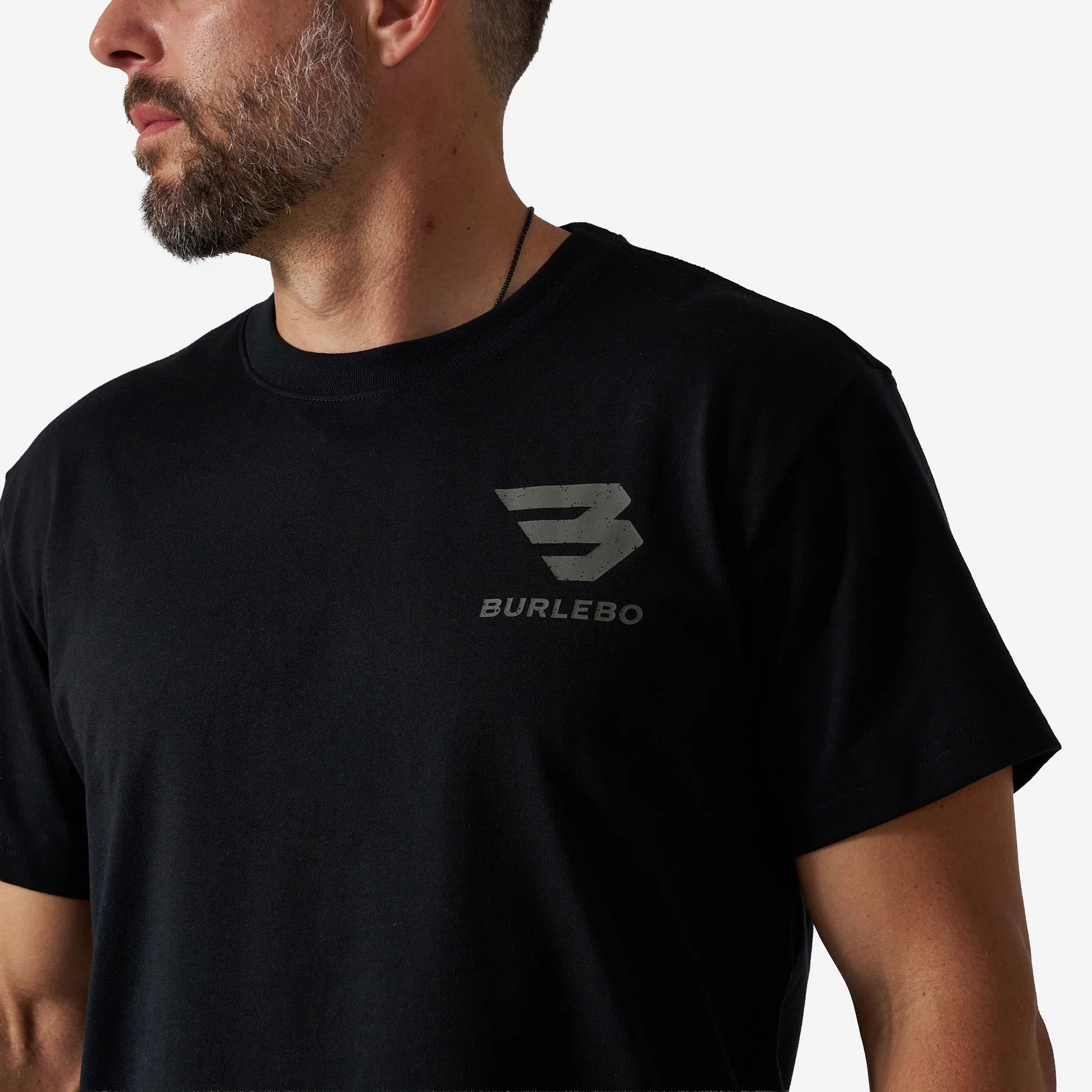 Burlebo Proverbs 27:17 Black Tee - Southern Soule Designs