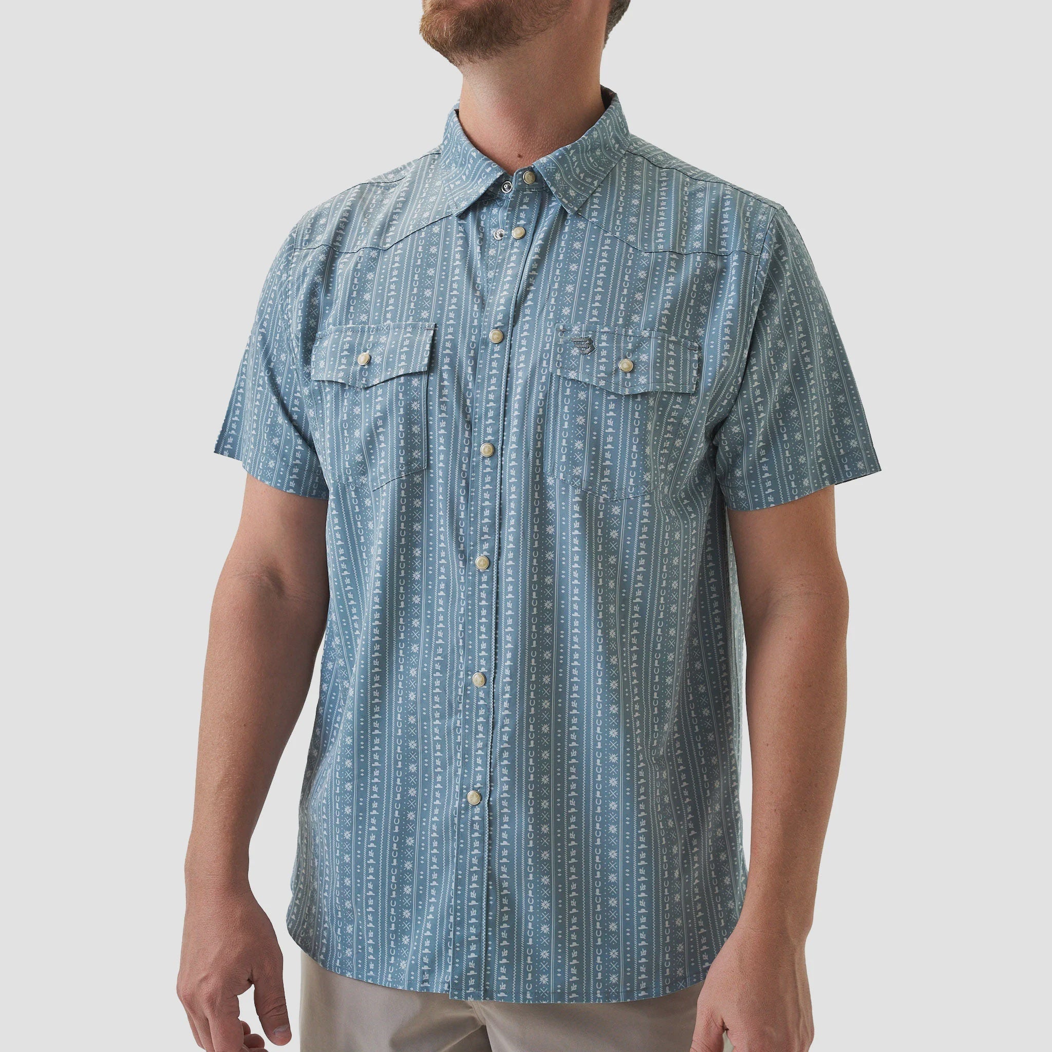 Burlebo Ranch Sage Performance Western Shirt - Southern Soule Designs