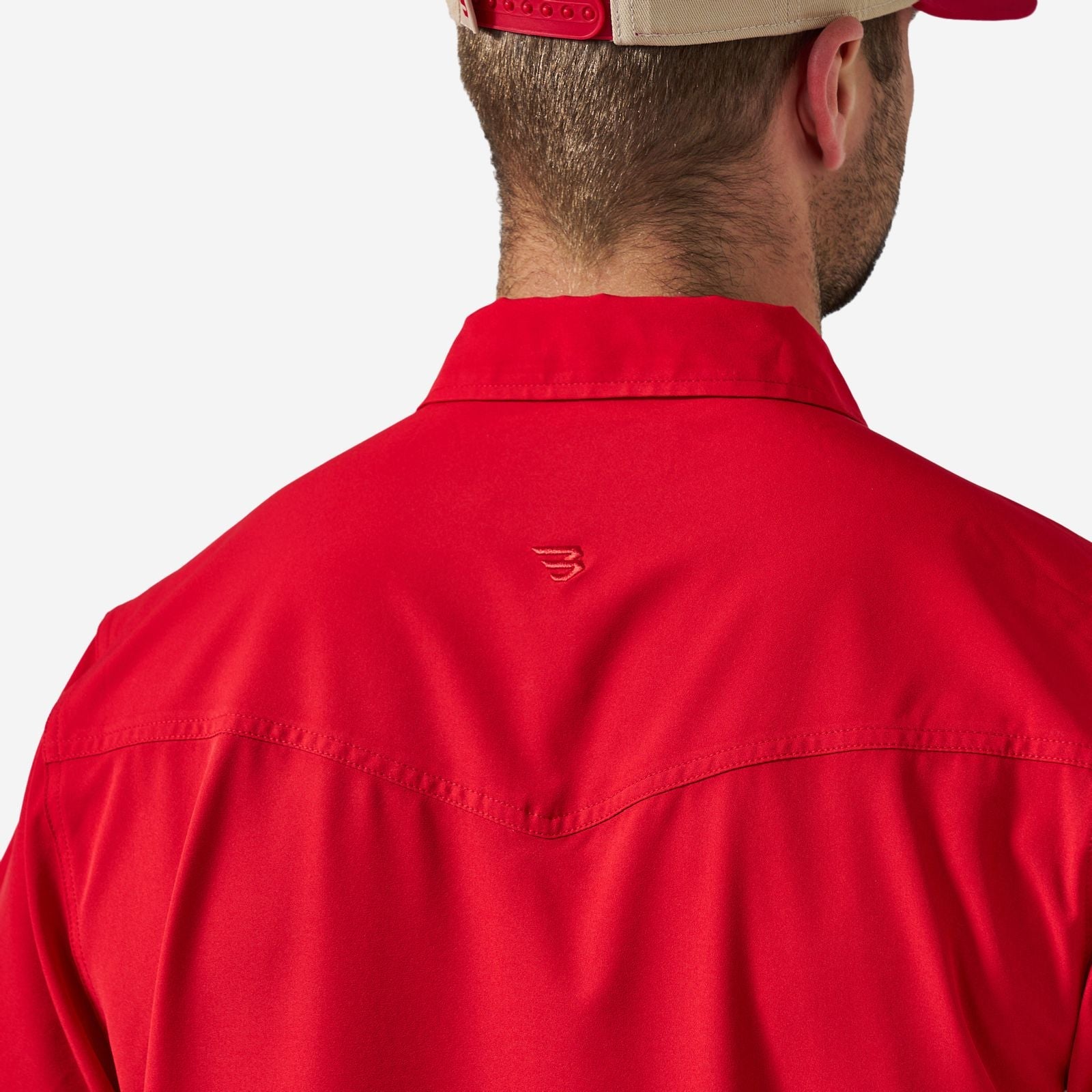 Burlebo Red Performance Western Shirt - Southern Soule Designs